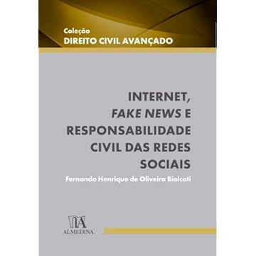 Capa do livro Internet, Fake News e Responsabilidade Civil das Redes Sociais