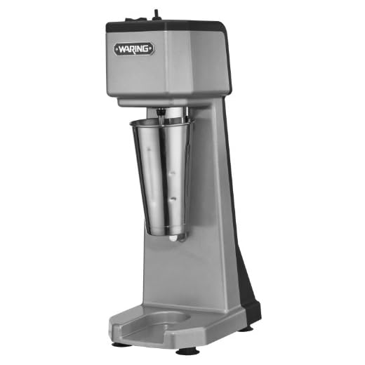Waring Commercial Heavy Duty Diecast Metal Single Spindle Drink Mixer