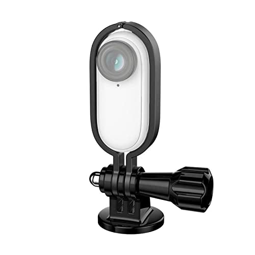 Insta360用 Go2カメラ用の調整可能な角度の金属1/4 "スレッドアダプター保護フレームプロテクター修理アクセサリーアクセサリー