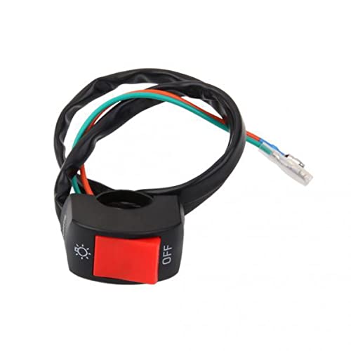 VISTORA Black Motorcycle Fog Light Switch 7/8" Handlebar 12V DC Electrical System|Motors|Parts & Accessories|Motorcycle Parts|Electrical & Ignition|Other Electrical & Ignition-image-46