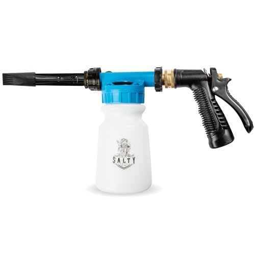 Salty Captain Hose Foam Blaster Professional Car Wash Foam Gun with