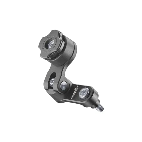 Soporte teléfono para motocicleta evite caídas con anclaje rápido de manillar Quiklox