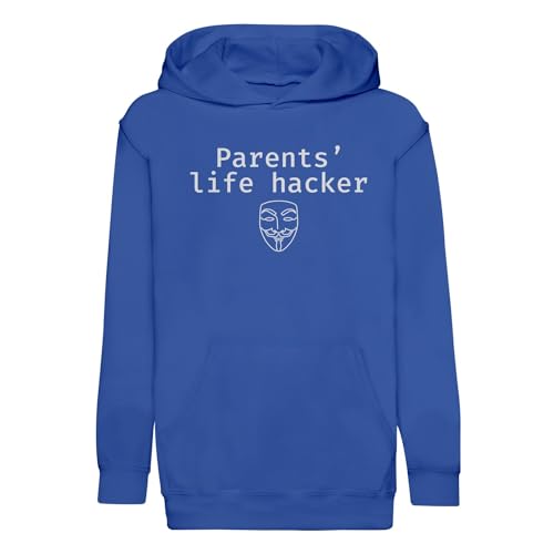 Hacker de vie des parents hoodie enfant de qualité premium supérieure