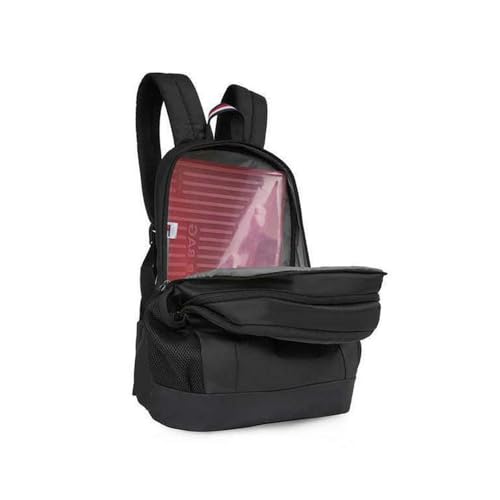 Image of American Tourister Quad 3.0 Style 02, Large 3 Compartment Backpack, 33.5L with Spacious Interiors Bags For School, Office, College, Gift For Men & Women - Space Black