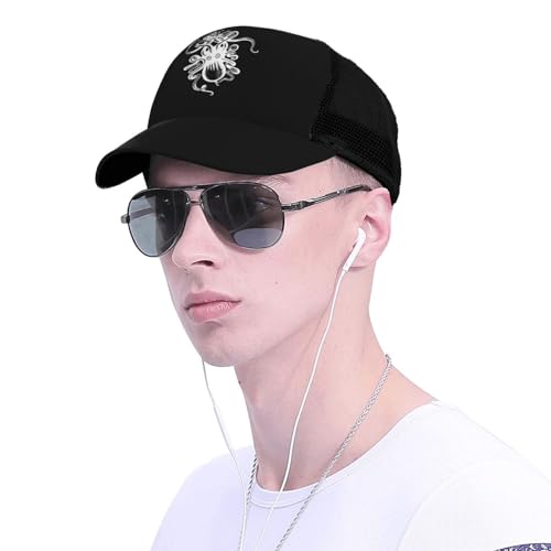 Kraken Rum Octopus Unisex Mesh Baseball Caps - Classic Adjustable Hat4