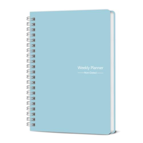 TREES Undated Weekly Planner, Weekly To-Do List, Goal and Habit Tracker