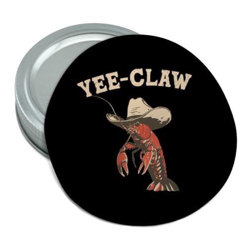 Graphics & More Yee-Claw Crawfish Round Rubber Non-Slip Jar Gripper Lid Opener
