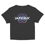 Kpop Demon Hunters Huntrix Logo Juniors' Cropped Baby Tee
