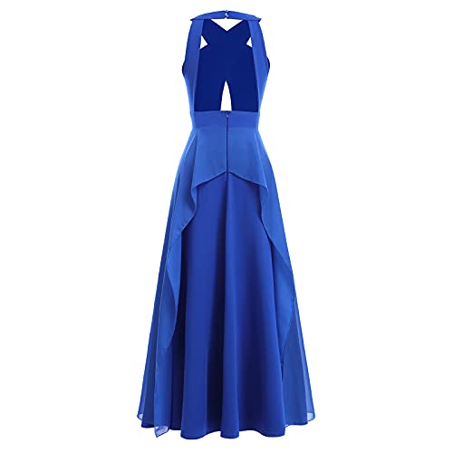 Image of Women Transformer Hi Low Evening Long Prom Dress Halter Convertible Multi Way Spaghetti Strap Wedding Cocktail Maxi Gown