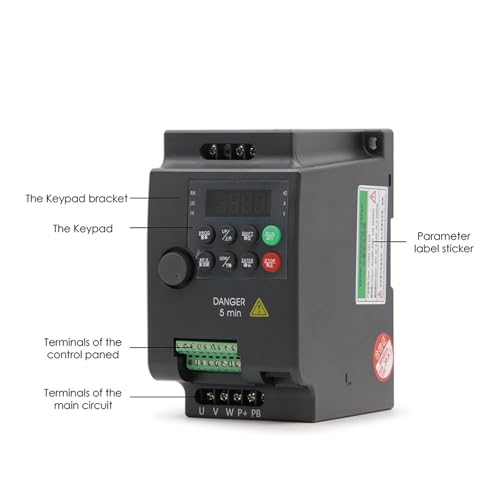 Variateur de fréquence 2.2kw 110V de haute précision vectorielle - 6