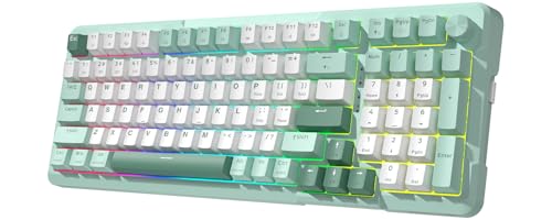 Redragon K742 Wireless Mechanical Gaming Keyboard with Knob