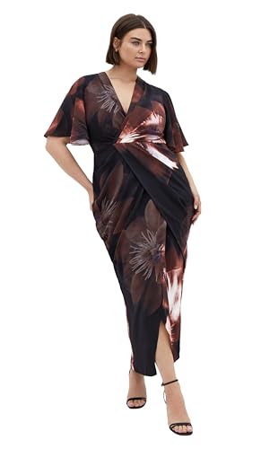 City Chic Women's Plus Size Dress - Braelynn Print Maxi