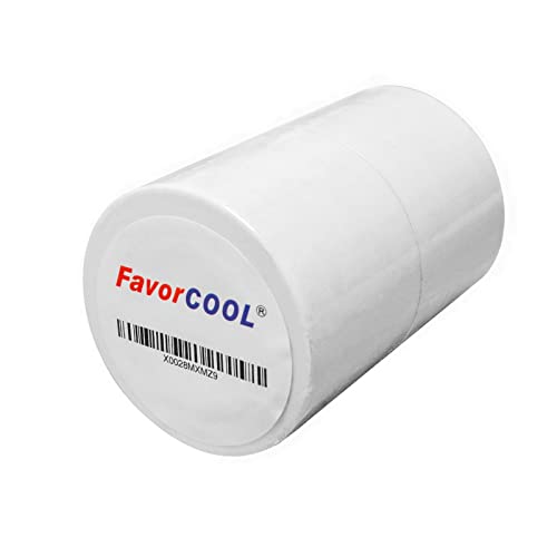 Image of 2 Pack Pipe Wrap Tape with PVC Backing, 50' Length X 2 inch Width White Insulation Tape, Chemical Resistant for Insulation and Protection of Electrical Wires, Water Pipes and Underground Pipes