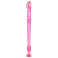 Recorder Workshop 301TPK Descant Recorder, Transparent Pink