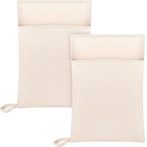 Boao 2 Pcs Canvas Lewis Ice Crusher Bag Reusable...