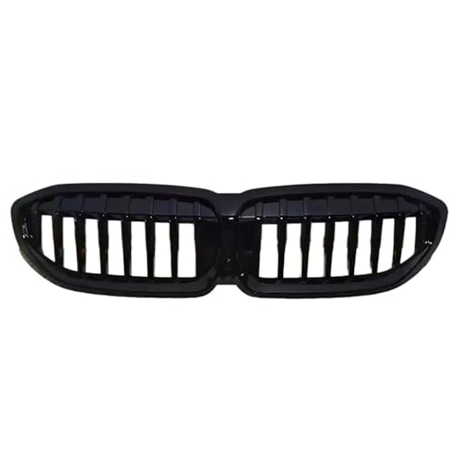 Grilles À Lamelles Simples En Noir Brillant Pour Pare-chocs Avant G20 G21 2019-2022