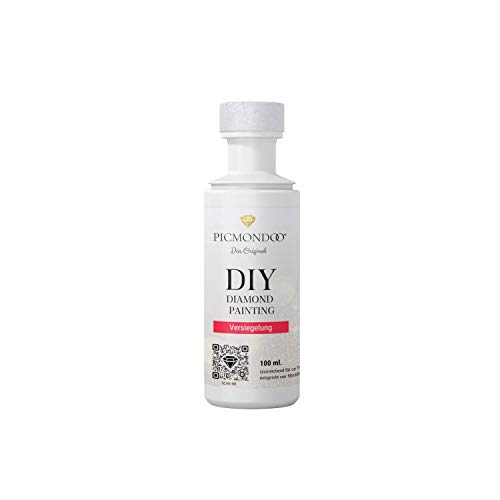 Diamond Painting Conserver Permanent Hold & Shine Effect - Sealer for All 5D Diamond Painting Sets