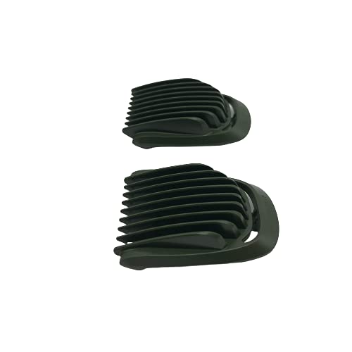 Miniatura 3 de Juego de 2 piezas de repuesto para recortadora (0.118 pulgadas y 0.197 pulgadas) para Philips Norelco Multigroom MG3750 MG3760 MG5750 MG5760 MG7750