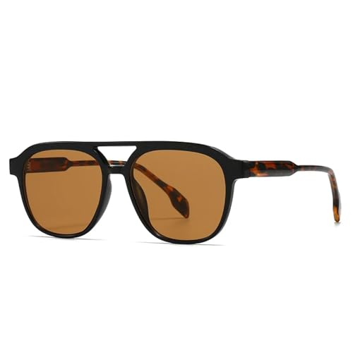 Lunettes de soleil de luxe Double Bridges pour femmes style rétro MUTYNE