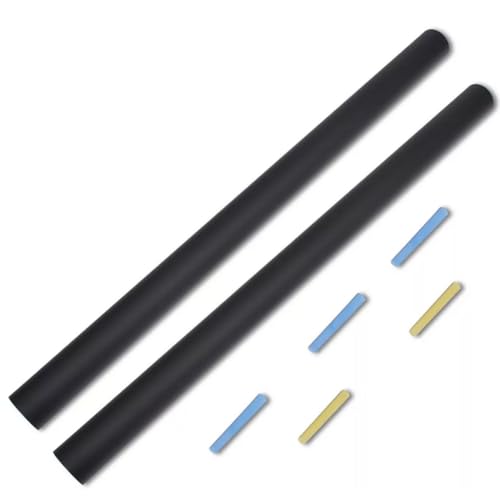 Adhesivo de pared de pizarra autoadhesivo, reutilizable, fácil de usar con tizas para habitación de niños, sala de estar, cocina
