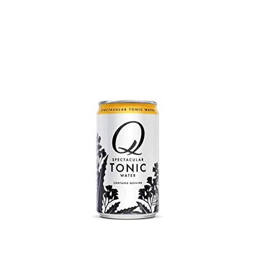 Q Mixers Tonic Water, Premium Cocktail Mixer, 7.5 oz (12 Cans)