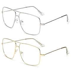 A2:2 Packs Clear Aviators