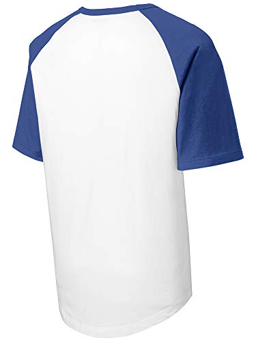DRIEQUIP Youth Short Sleeve Colorblock Raglan Jersey in Sizes XS-XL2