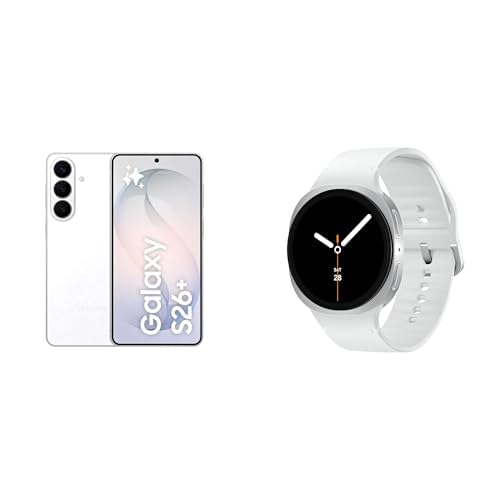 Amazon | Samsung Galaxy S26+ 512GB ホワイト+Galaxy Watch8 44mm