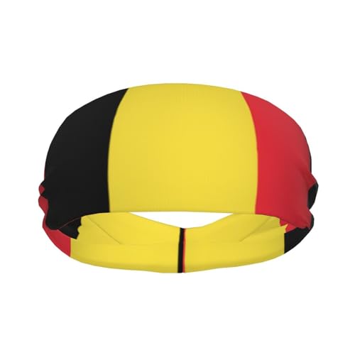 Image of Cute Flag Headbands Women Men Flag Sweatband Sports Headband for Running, Cycling, Yoga Gym, Working Out