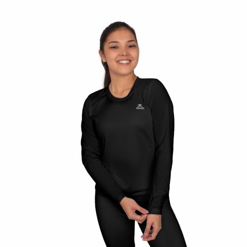 Kit com 3 Camisa Dry Basic LS Muvin – Manga Longa – Feminina – Proteção Solar UV50 – Camiseta Para A