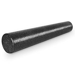ProsourceFit High Density Foam Rollers Long, Firm Full Body Athletic Massage Tool for Back Stretching, Yoga, Pilates, Post Workout Muscle Recuperation