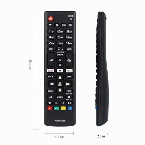Remplacement telecommande LG pour telecommande Universelle LG Smart TV – vue 3