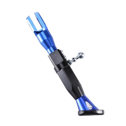Béquille de pied moto réglable avec base large antidérapante pour deux-roues