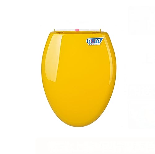 Asiento de inodoro con accesorios de asiento de inodoro morado, asiento de inodoro alargado de cierre lento, asiento de inodoro grueso, tapa de inodoro de cierre lento, fácil de limpiar e instalar