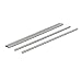 uxcell 5mm Dia 200mm Length HSS Round Shaft Rod Bar Lathe Tools Gray 5pcs