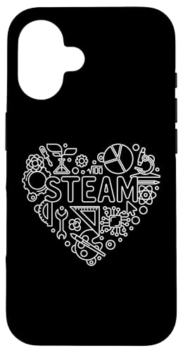 STEAM �n�[�g�^ �V�w�� STEM ���t �Ȋw�t�@�� �X�}�z�P�[�X iPhone 16 �p