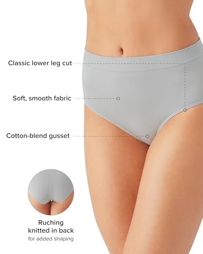Image of Wacoal Women's B-Smooth Seamless Full Coverage Brief Panty, 838175