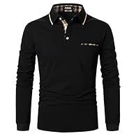 Material: Made in 100% high quality cotton, unique custom fabric, professional tailoring and sewing to make clothing more textured We have many years of polo production experience, each polo shirt is carefully cut, sewn, inspected, packaged, and then...