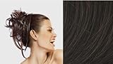 Dancing with the Stars Salsaloosa Hair Wrap of Contrasting Lengths Tru2Life Styleable Synthetic Hairpiece (R6 Darik Chocolate)