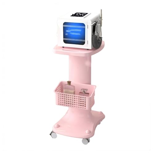 Beauty Cart,with Power Strip Mobile Braiding Tattoo Makeup Cart,Rolling Storage Station Esthetic Supply Holder,for Rolling Storage Station Medical Esthetic Supply Holder(Color1)