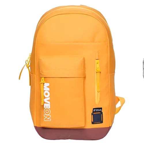 Mochila de Poliéster com Compartimento para Notebook 17 Polegadas, 46x35x8cm, Alças Ajustáveis Acolchoadas, 5 Bolsos