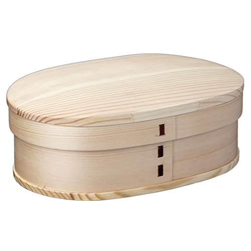 Skater WLB8 Magewappa Bento Box, 28.7 fl oz (800 ml), Leak-resistant Gasket Included, Wappa, Belt Included, Large Capacity, For Men