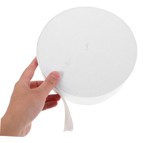 Élastique plat blanc de haute élasticité pour couture de ceintures
