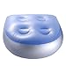 SPA Almohadilla Bañera Almohada SPA en Casa Accesorios Hinchable Asiento Elevado Panel Masaje Esterilla Suave Relajante Caliente Espalda para los Adultos Infantil