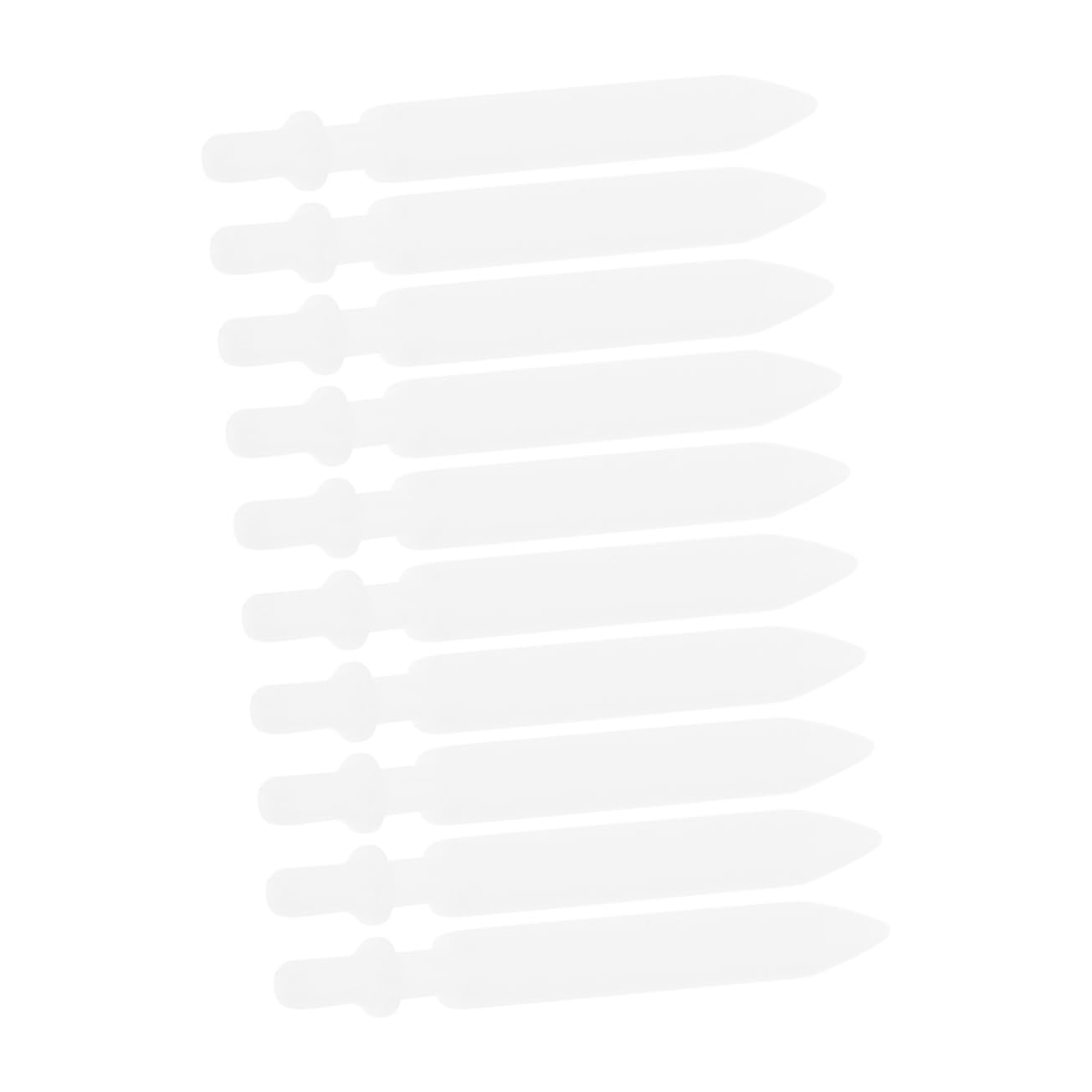 NUOBESTY Paint Pennibs 10pcs Nylon Replacement Nibs for Acrylic Oil Paints Precision Tips for Artists