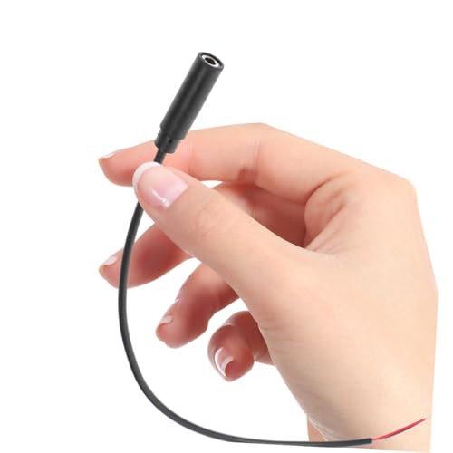 Cable de reparación audio mono conector hembra para repuesto de auriculares 8 piezas 4