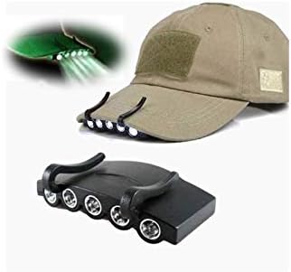 HnF shop - Clip-On 5 LED Head Cap Hat 