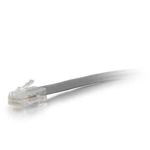 Image of C2G 00941 Cat5e Cable - Non-Booted Unshielded Ethernet Network Patch Cable, Gray (6 Inches)