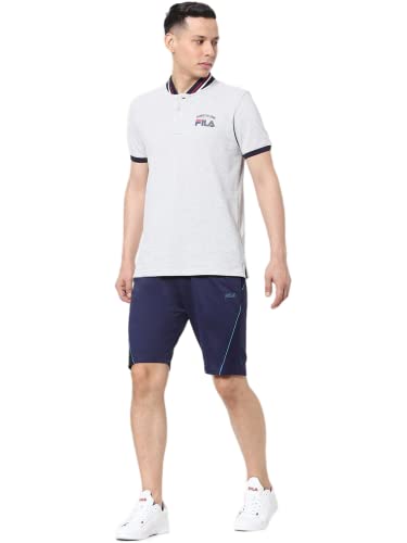 Image of Fila Men LT Gry Mel Polo Ian