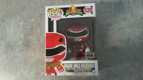 Funko Pop! Television Mighty Morphin Power Rangers Red Ranger #528 (Dragon Shield)